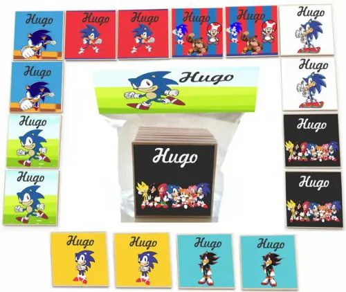 Jogo da Memoria mdf 16 Pças-sonic