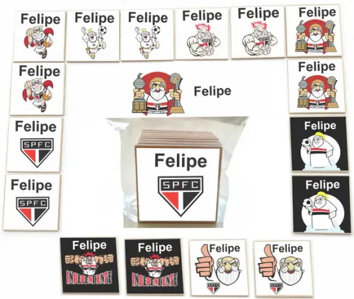 Jogo da Memoria mdf 16 Pças-sp