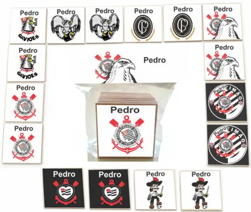 Jogo da Memoria mdf 16 Pças-timão