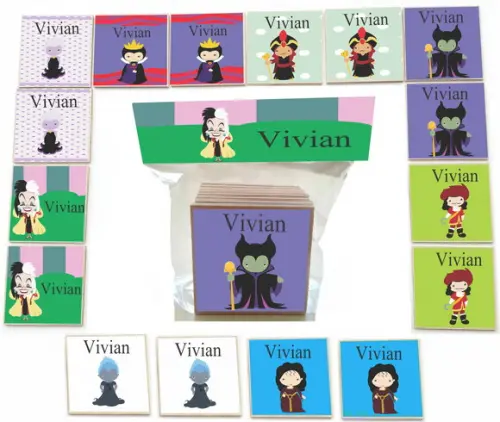 Jogo da Memoria mdf 16 Pças-vilões