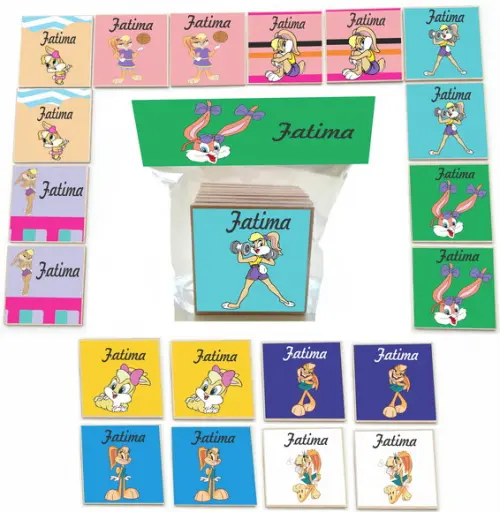 Jogo da Memoria mdf 20 Pças-lola
