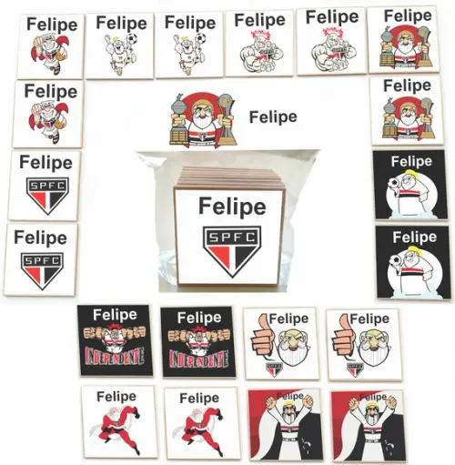 Jogo da Memoria mdf 20 Pças-sp