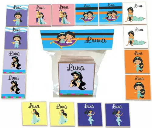 Jogo da Memoria- mdf 16 Pças-jasmine