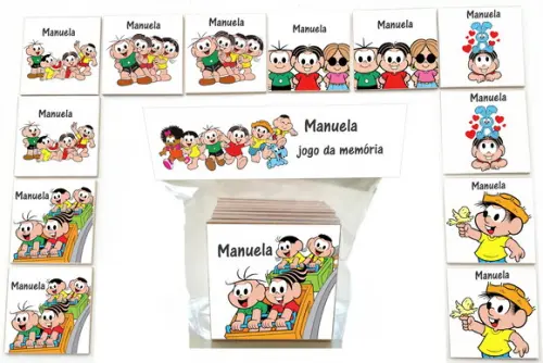 Jogo da Memoria-12 Pças- mdf