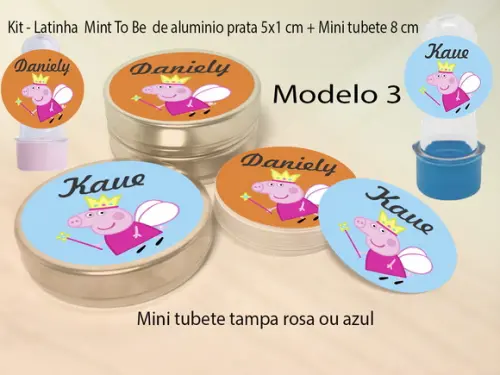 Kit Latinhas e Mini Tubetes
