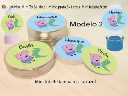 Kit Latinhas e Mini Tubetes