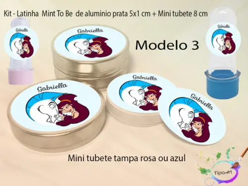 Kit Latinhas e Mini Tubetes -hercules