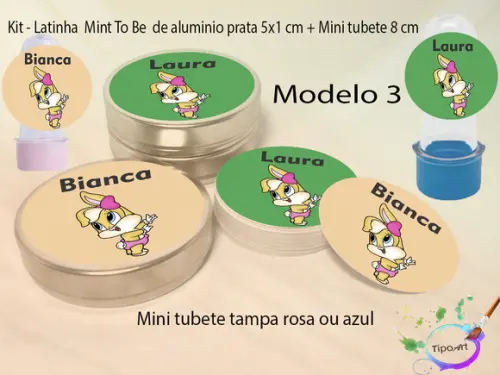 Kit Latinhas e Mini Tubetes -lola