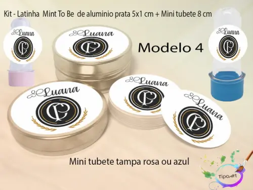 Kit Latinhas e Mini Tubetes -times
