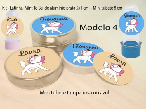 Kit Latinhas e Mini Tubetes-marie