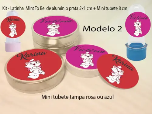 Kit Latinhas e Mini Tubetes-marie