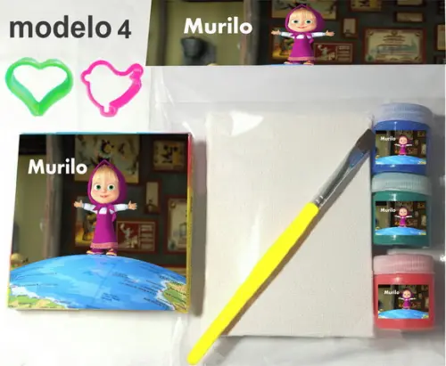 Kit Massinha e Pintura