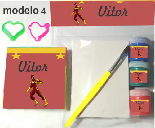 Kit Massinha e Pintura- Flash