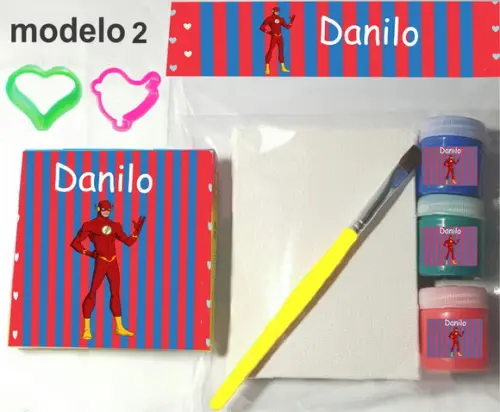 Kit Massinha e Pintura- Flash