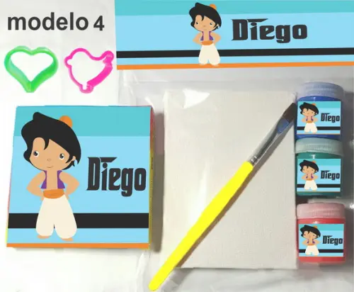 Kit Massinha e Pintura-aladin