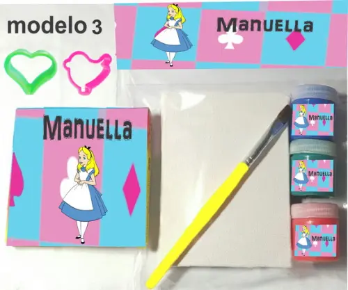 Kit Massinha e Pintura-alice