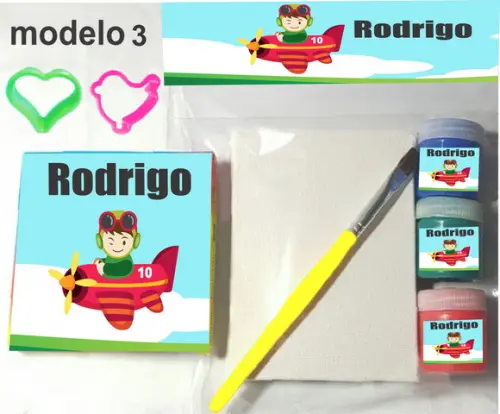Kit Massinha e Pintura-aviador