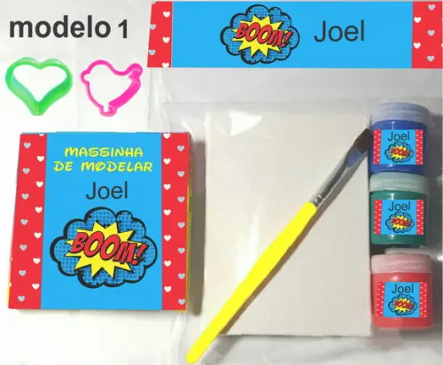 Kit Massinha e Pintura-bomba