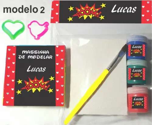 Kit Massinha e Pintura-bomba