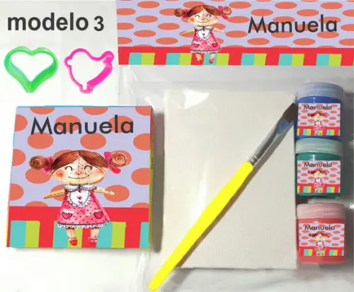 Kit Massinha e Pintura-boneca