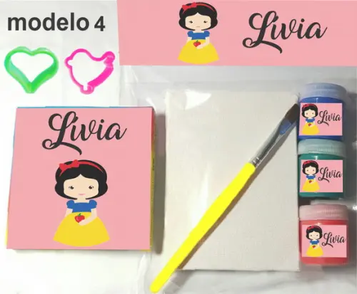 Kit Massinha e Pintura-branca de Neve
