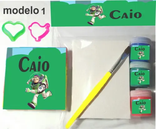 Kit Massinha e Pintura-buzz Lightyear