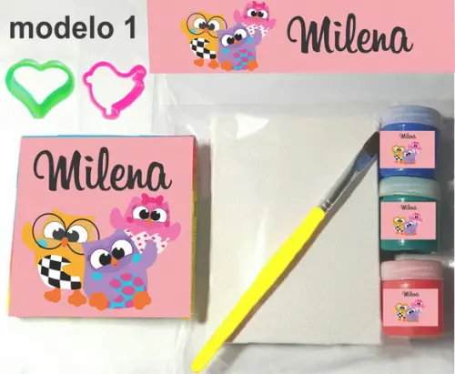Kit Massinha e Pintura-bubu e as Corujinhas