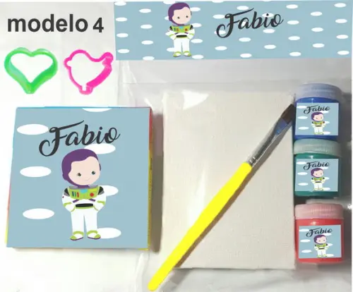 Kit Massinha e Pintura-buzz Lightyear
