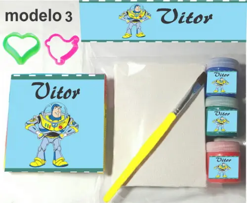 Kit Massinha e Pintura-buzz Lightyear