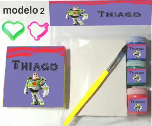Kit Massinha e Pintura-buzz Lightyear