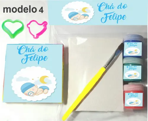 Kit Massinha e Pintura-chá de Bebê