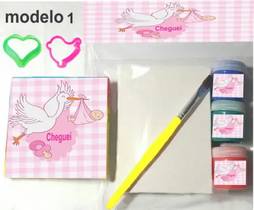 Kit Massinha e Pintura-chá de Bebê