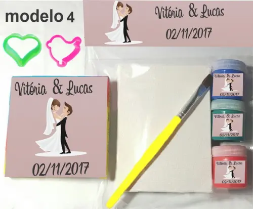 Kit Massinha e Pintura-casal