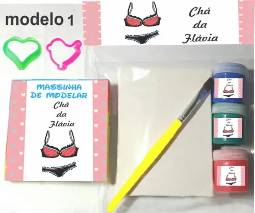 Kit Massinha e Pintura-chá de Lingerie#1
