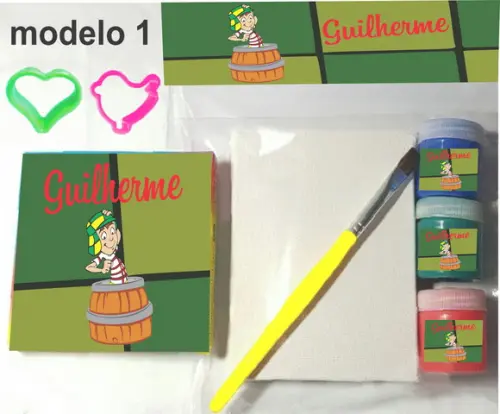 Kit Massinha e Pintura-chaves