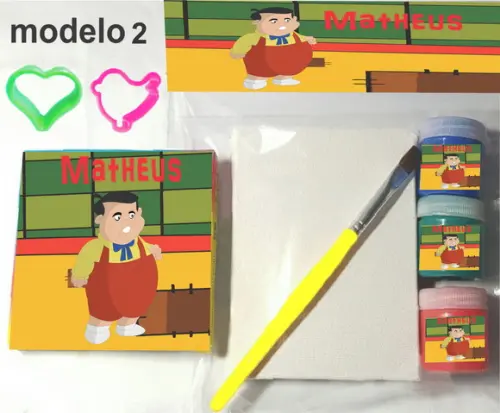 Kit Massinha e Pintura-chaves