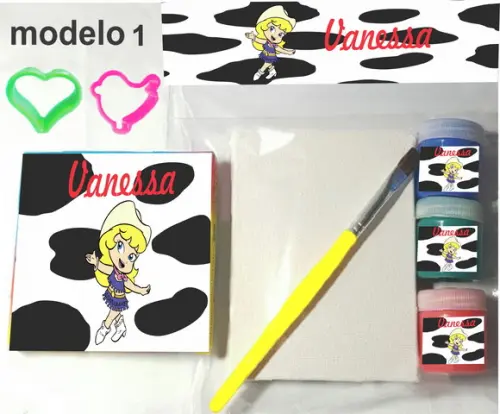Kit Massinha e Pintura-cowboy