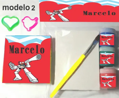 Kit Massinha e Pintura-dexter