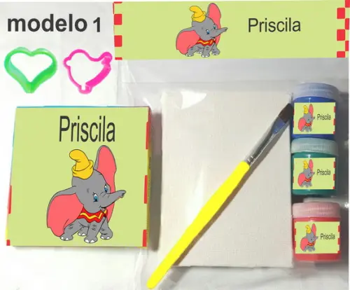 Kit Massinha e Pintura-dumbo
