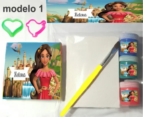 Kit Massinha e Pintura-elena de Avalor
