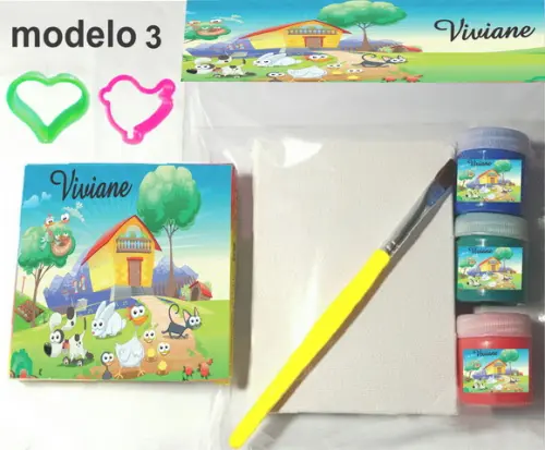 Kit Massinha e Pintura-fazendinha