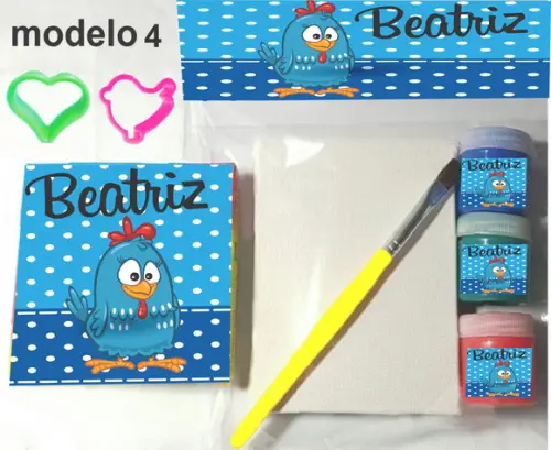 Kit Massinha e Pintura-galinha Pintadinha