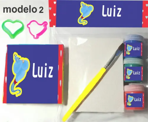 Kit Massinha e Pintura-genio