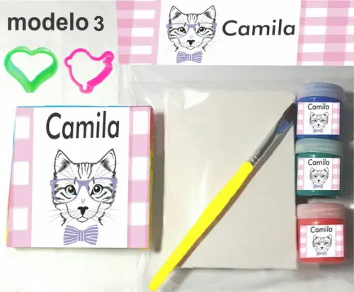 Kit Massinha e Pintura-gatinho