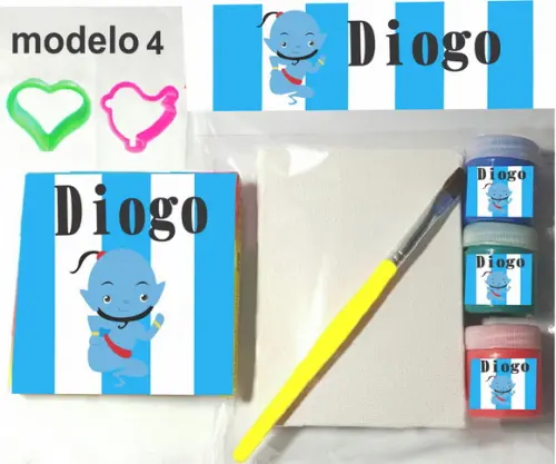 Kit Massinha e Pintura-genio