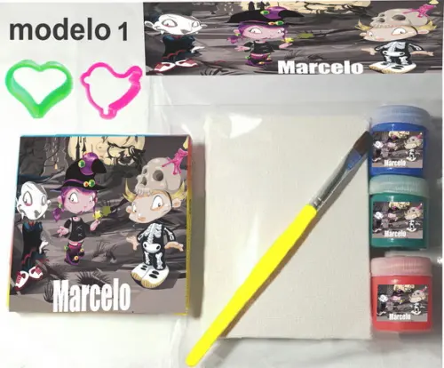 Kit Massinha e Pintura-halloween#1