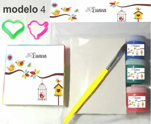 Kit Massinha e Pintura-jardim Encantado