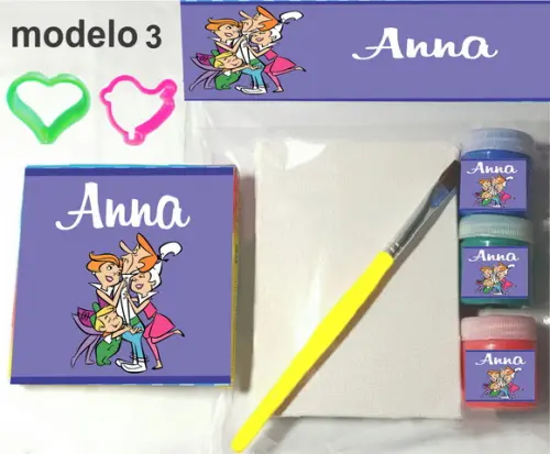 Kit Massinha e Pintura-jetsons