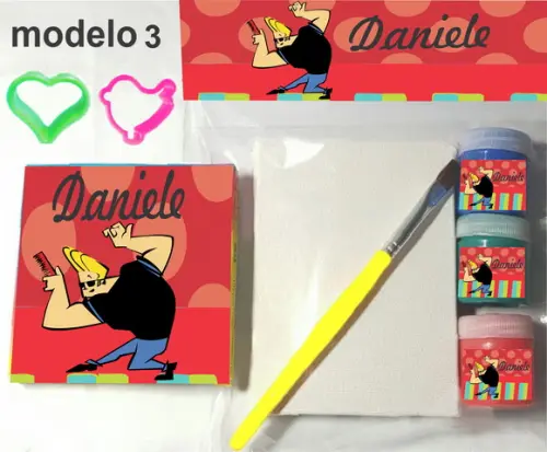 Kit Massinha e Pintura-johnny Bravo