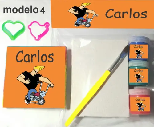 Kit Massinha e Pintura-johnny Bravo